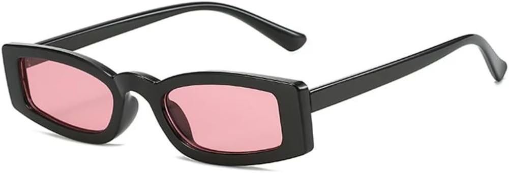 

Женские солнцезащитные очки в маленькой оправе, модные солнцезащитные очки в винтажном стиле с леопардовым принтом, синие очки с защитой от УФ-излучения UV400 VRTRFFTR, Black-pink