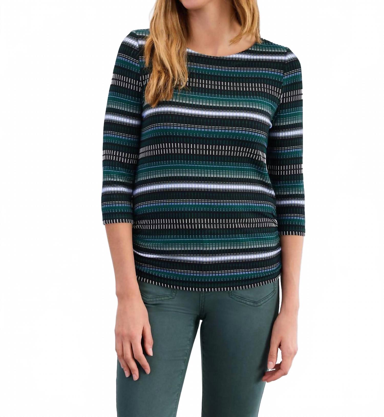 

Топ с рукавами три четверти и сборками в прохладном Брикстоне FDJ, cool brixton