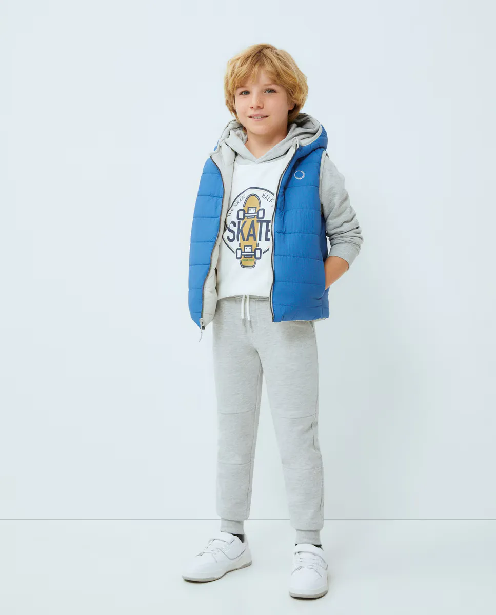 

Комплект для мальчика, состоящий из толстовки и штанов Kids El Corte Inglés, серый