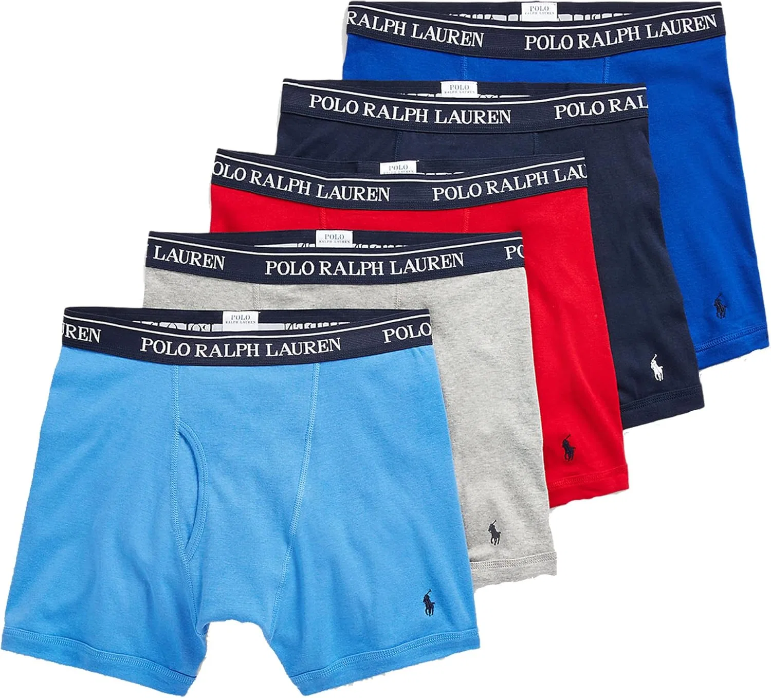 Боксеры классические POLO RALPH LAUREN, разноцветные