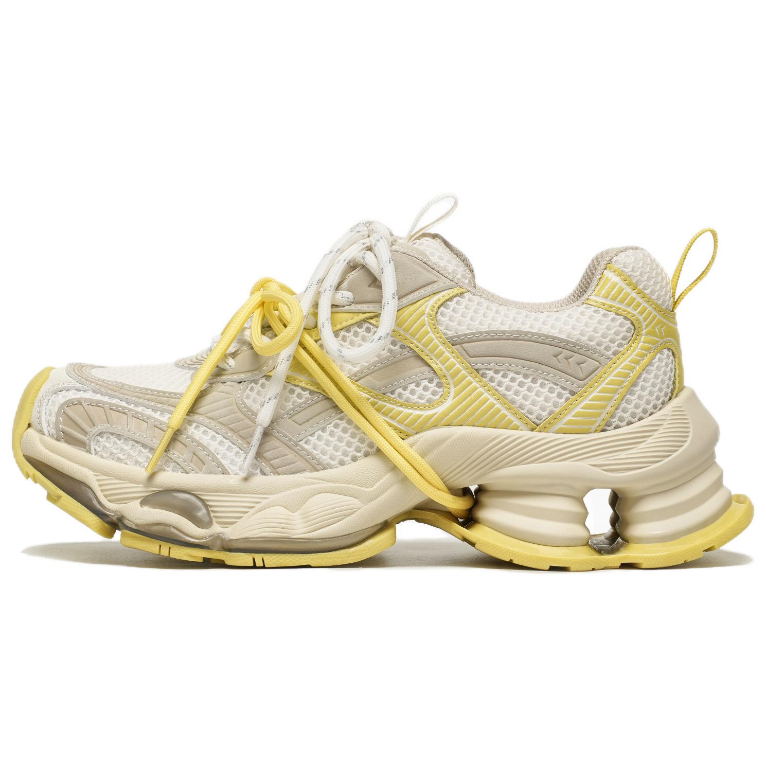 

Beau Today Низкие массивные кроссовки унисекс бежево-желтые, цвет Beige Yellow