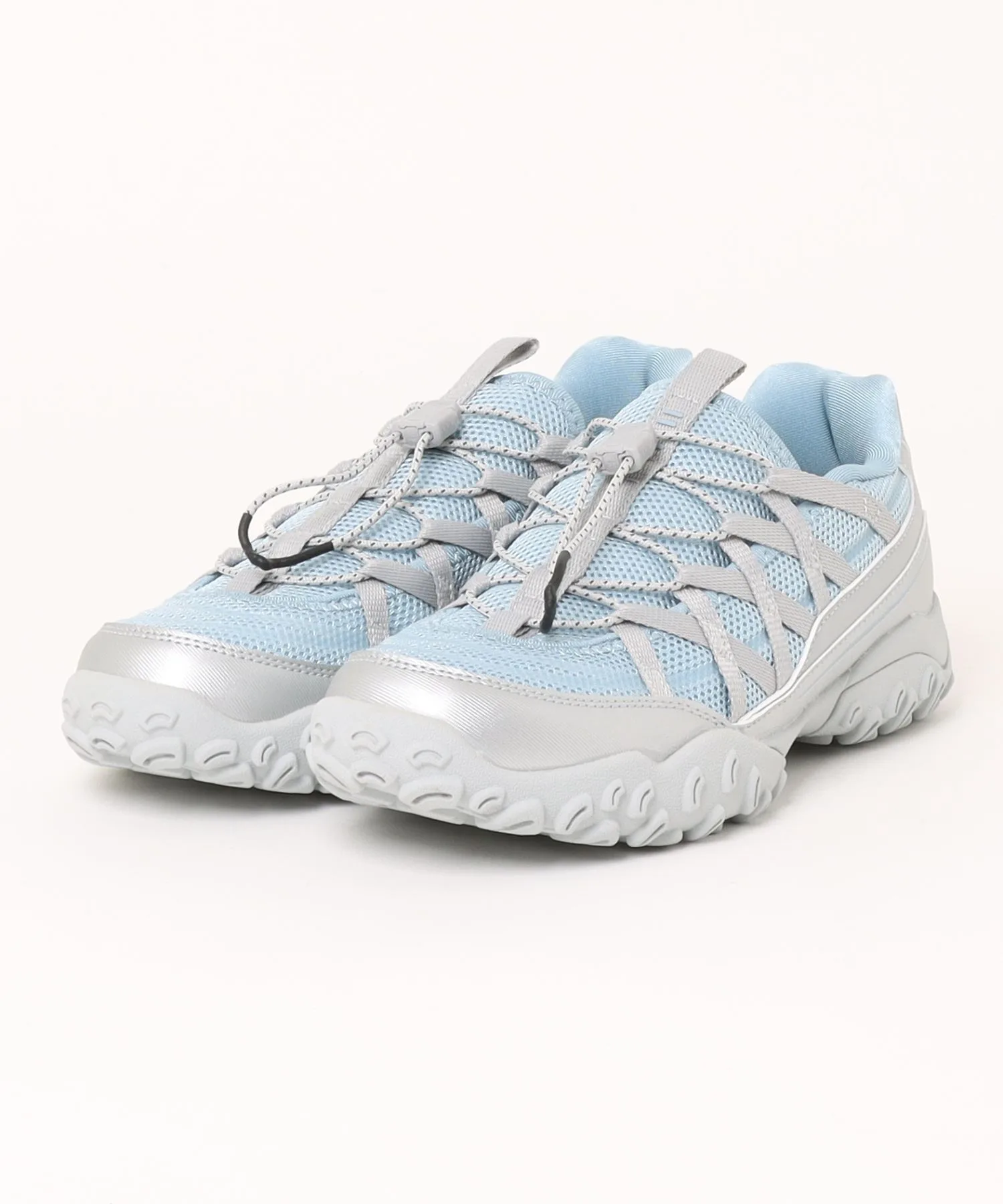 Мужские кроссовки из искусственной кожи FILA ECHAPPE LACE 1XM02347G256 серо-синие
