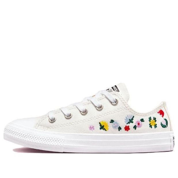 

Кеды Converse Chuck Taylor All Star Low PS 'Floral Embroidery', белый