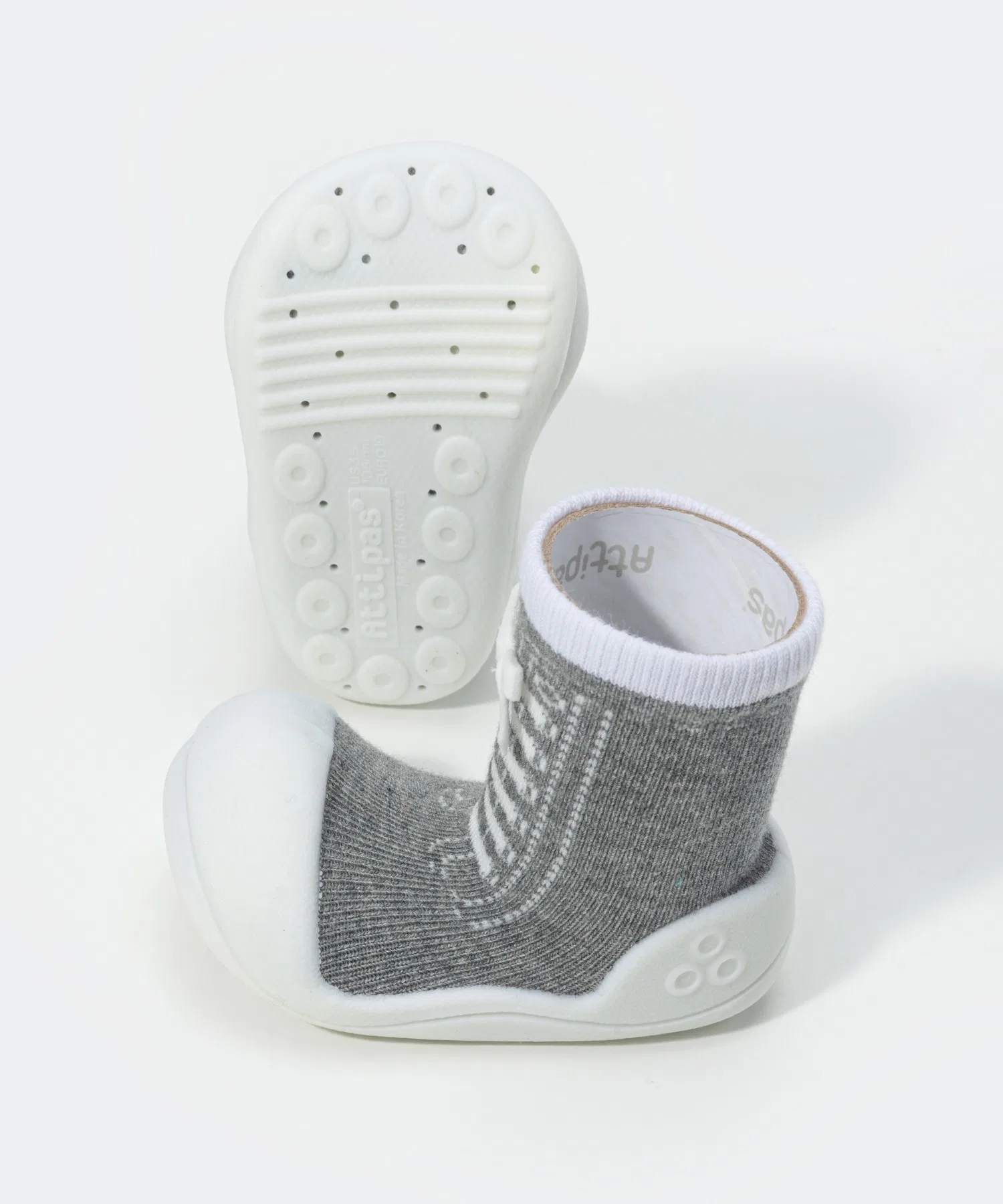 Детские носочки-кроссовки Attipas Sneakers фиолетовые — фото 3