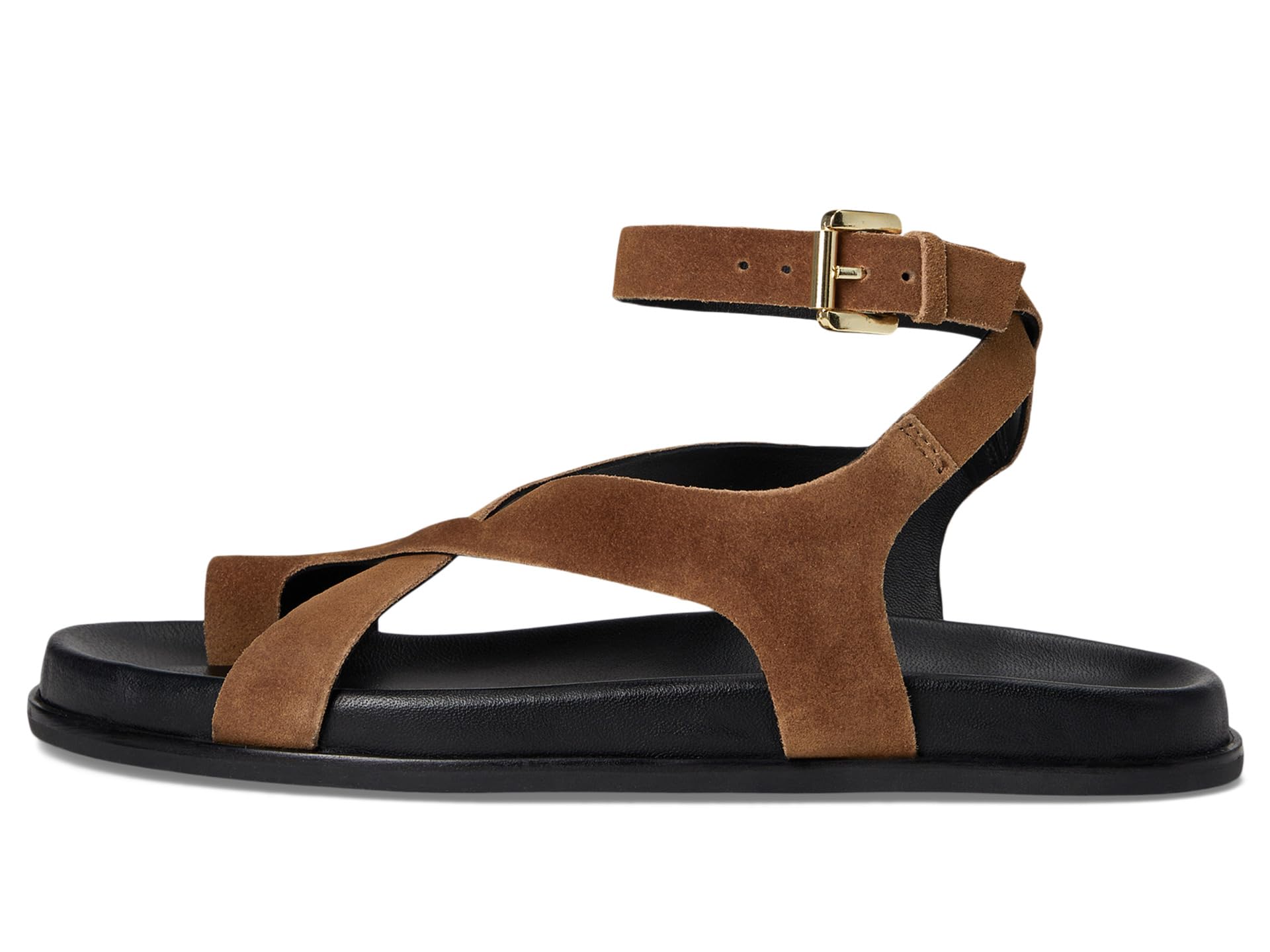 Сандалии Seychelles Fritz Suede Sandal, желто-коричневый — фото 4