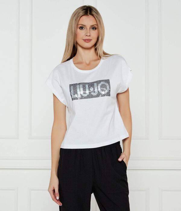 

Футболка Liu Jo Beachwear Regular Fit, белый