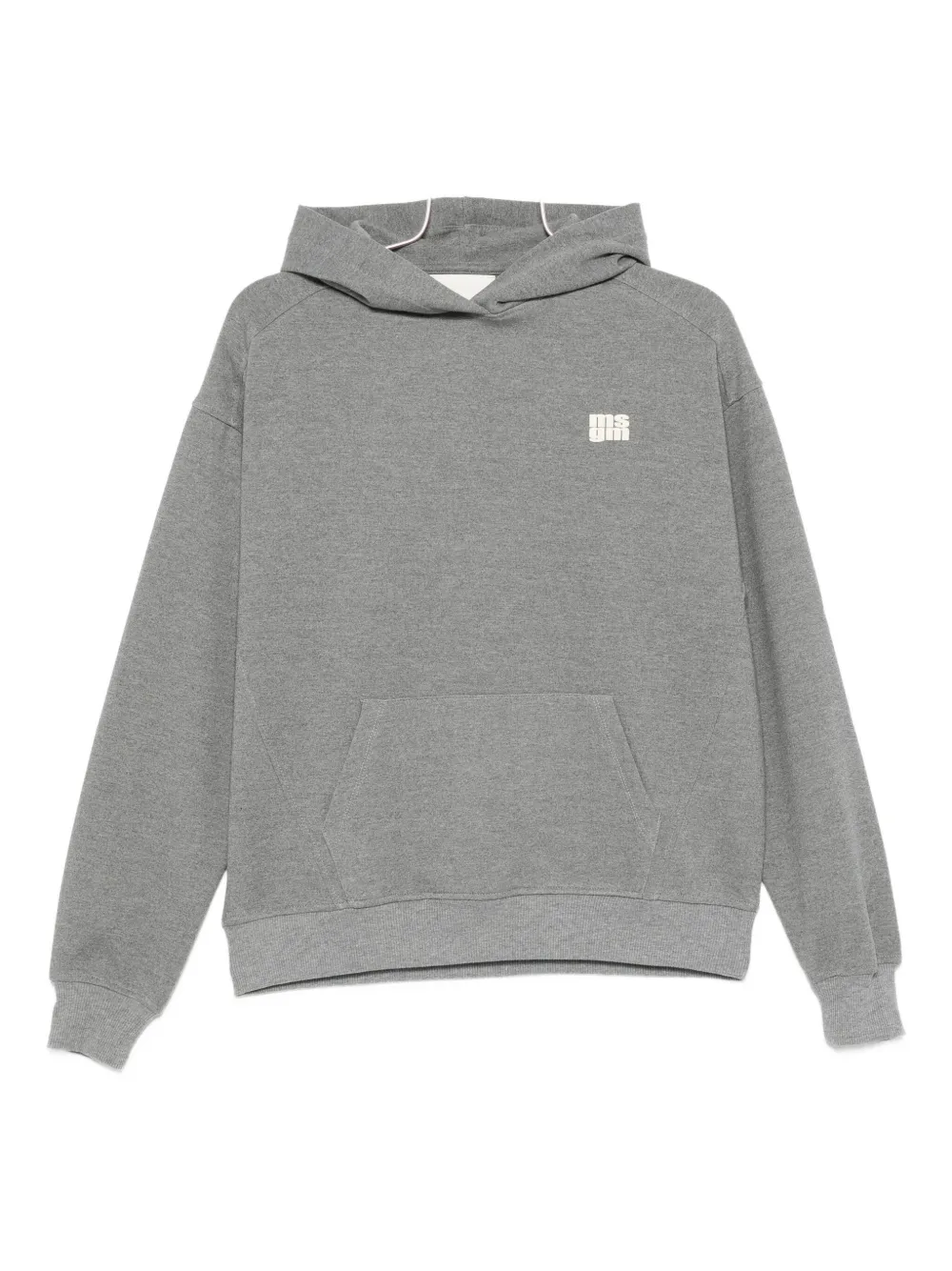 

Худи с логотипом Msgm Kids, серый