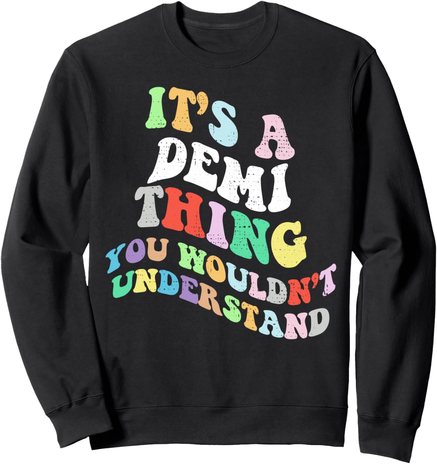 

Ретро, стильная, в стиле Деми, я не знаю, что это значит, толстовка Personalized Name Mothers Day Outfit For Women, черный