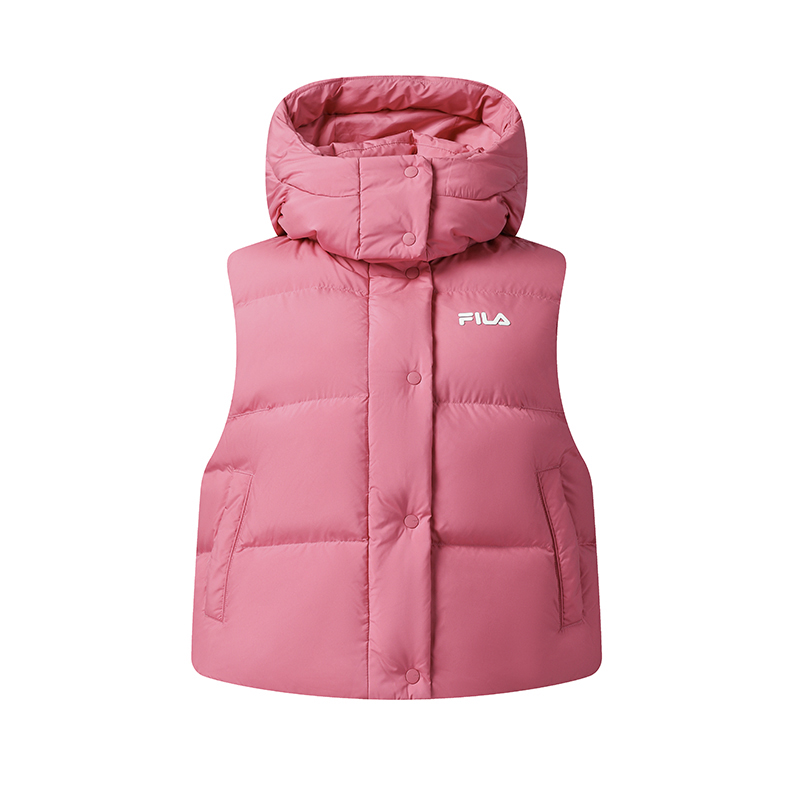

FILA Оригинальная женская пуховая жилетка, Ballet Pink