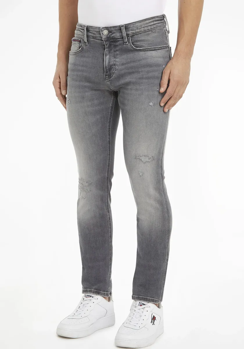

Джинсы Tommy Jeans с 5 карманами "SCANTON SLIM", серый