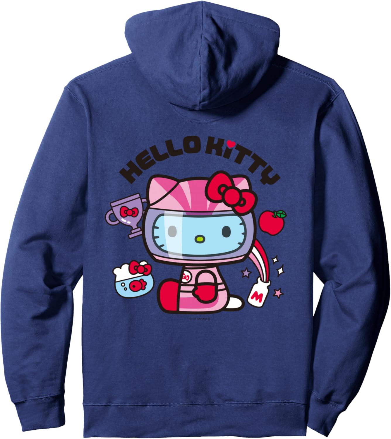 

Худи Hello Kitty KAWAII Racing Sitting Sanrio (Watanabe), темно-синий