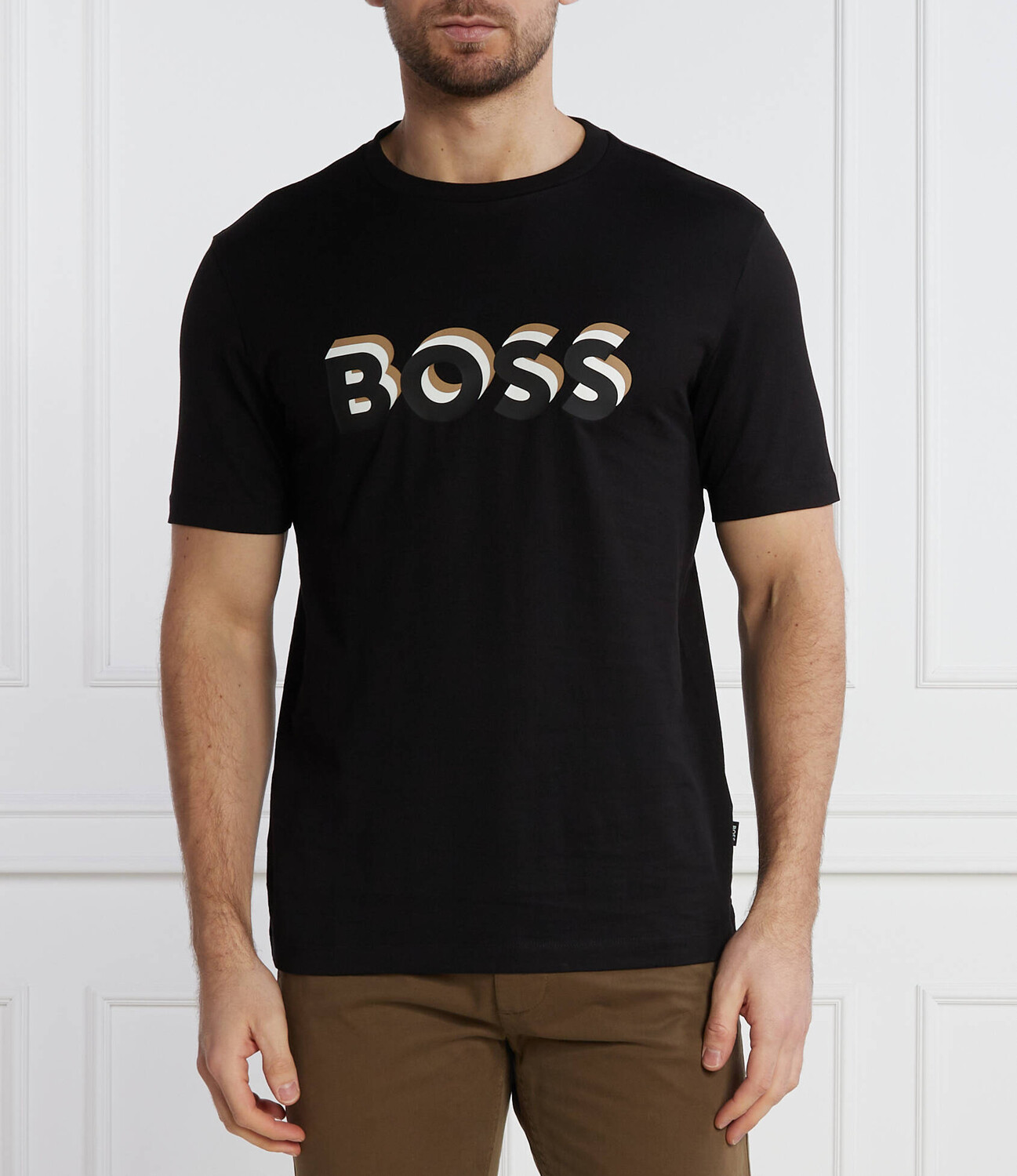 

Футболка BOSS BLACK Tiburt 427 Regular Fit, черный