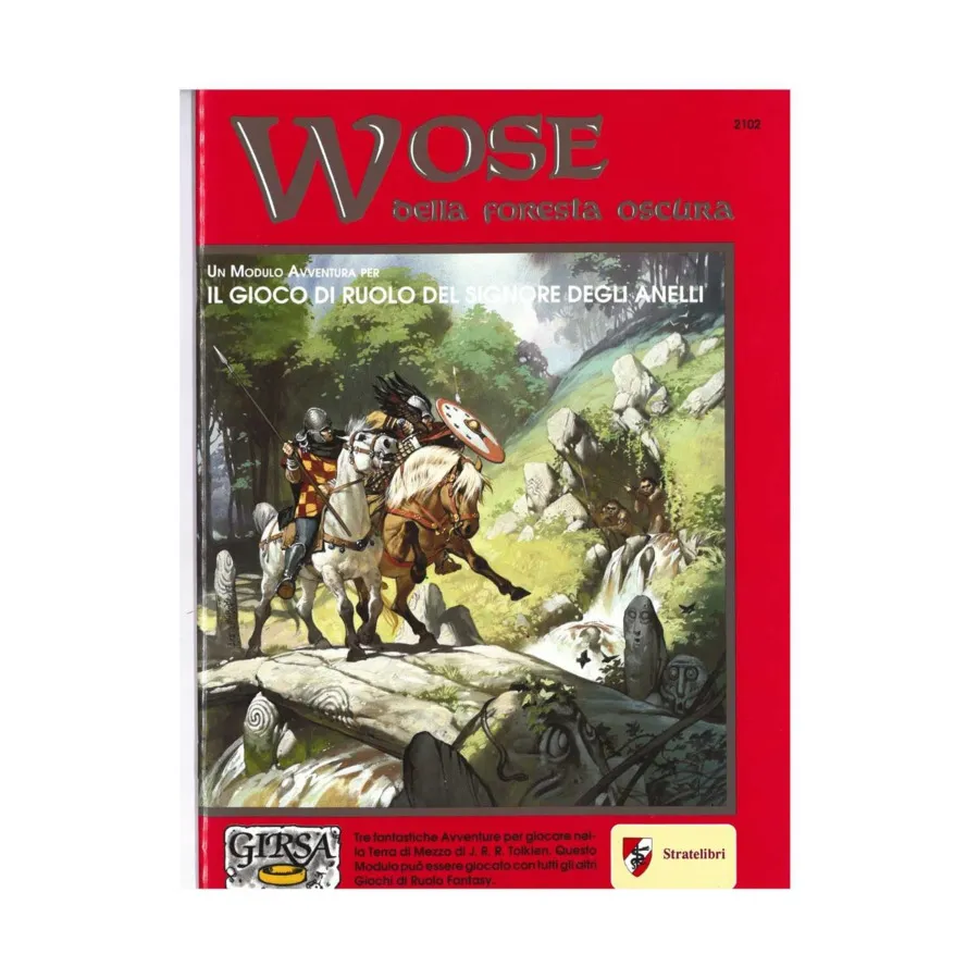 

Wose Bella Foresta Oscura (Woses of the Black Wood, Italian Edition), Middle-Earth Role Playing (MERP) - Italian Editions, мягкая обложка