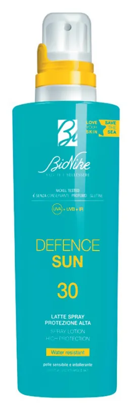 

Bionike Defense Sun Milk Spray SPF 30 Высокая защита 200 мл Водостойкий