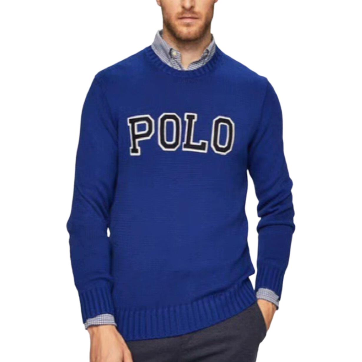 Мужская трикотажная одежда Polo Ralph Lauren, синий — фото 3