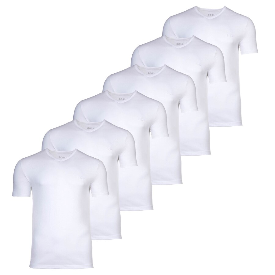

Классическая футболка BOSS Shirt, белый