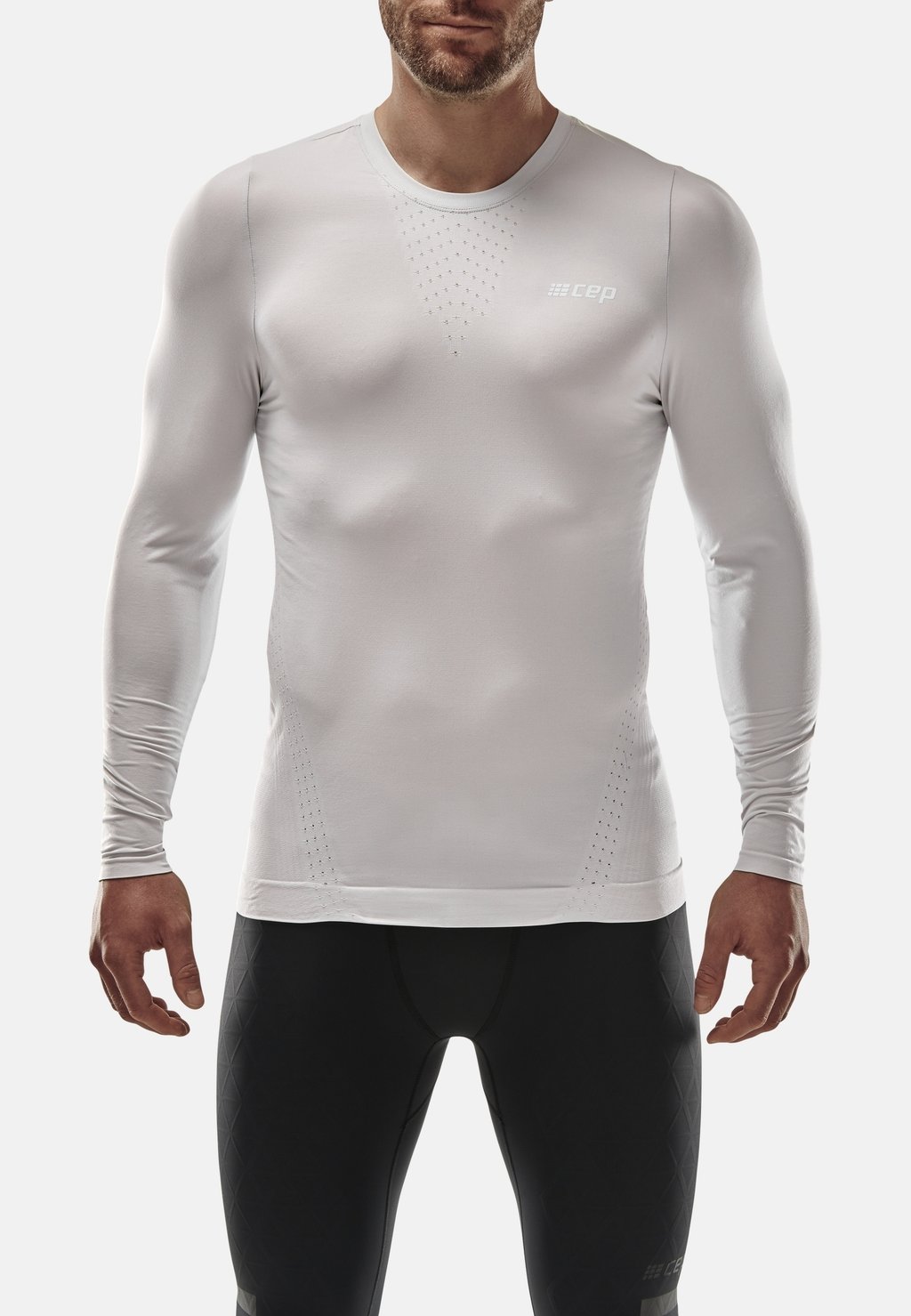

Топ с длинными рукавами RUN ULTRALIGHT CEP, белый