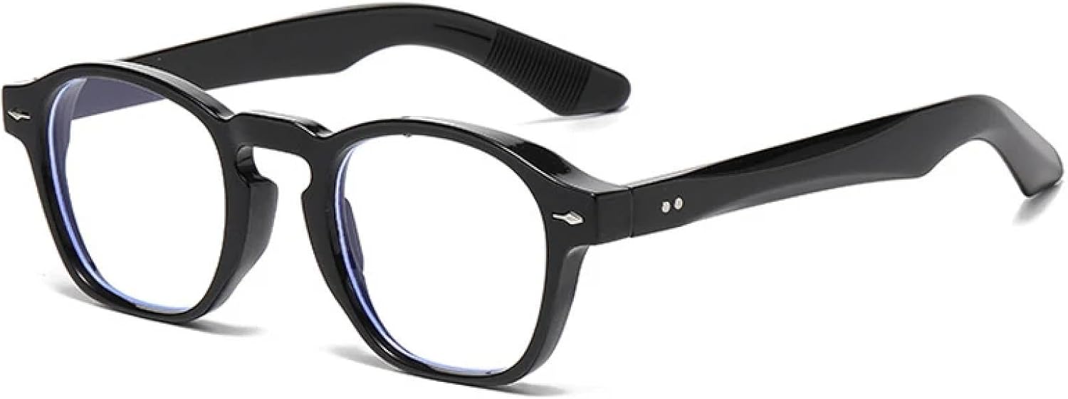 

Солнцезащитные очки с защитой от УФ-излучения UV400 | Заклепки, мужские и женские, с прозрачной оправой, для занятий спортом на открытом воздухе и вождения DSVIGF, Black Clear