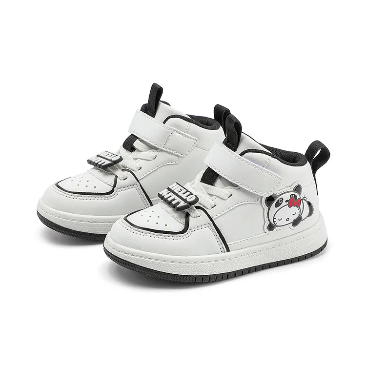 Детские кроссовки для скейтбординга Unisex Sanrio, белый черный — фото 4