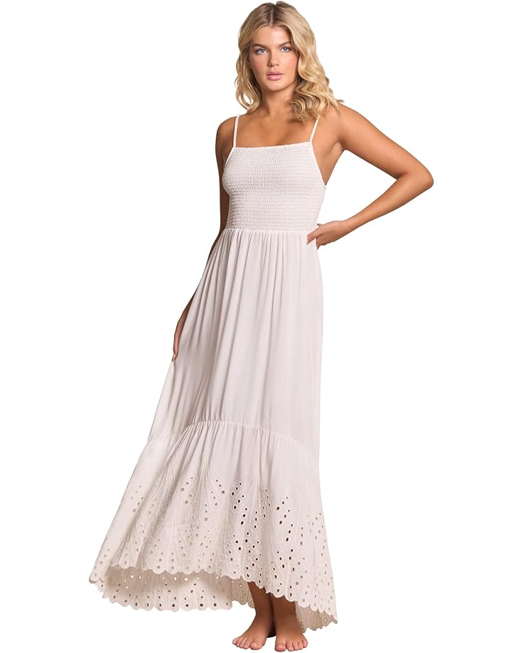 

Пляжное платье Maaji Off-White Isadora Long Dress, белый