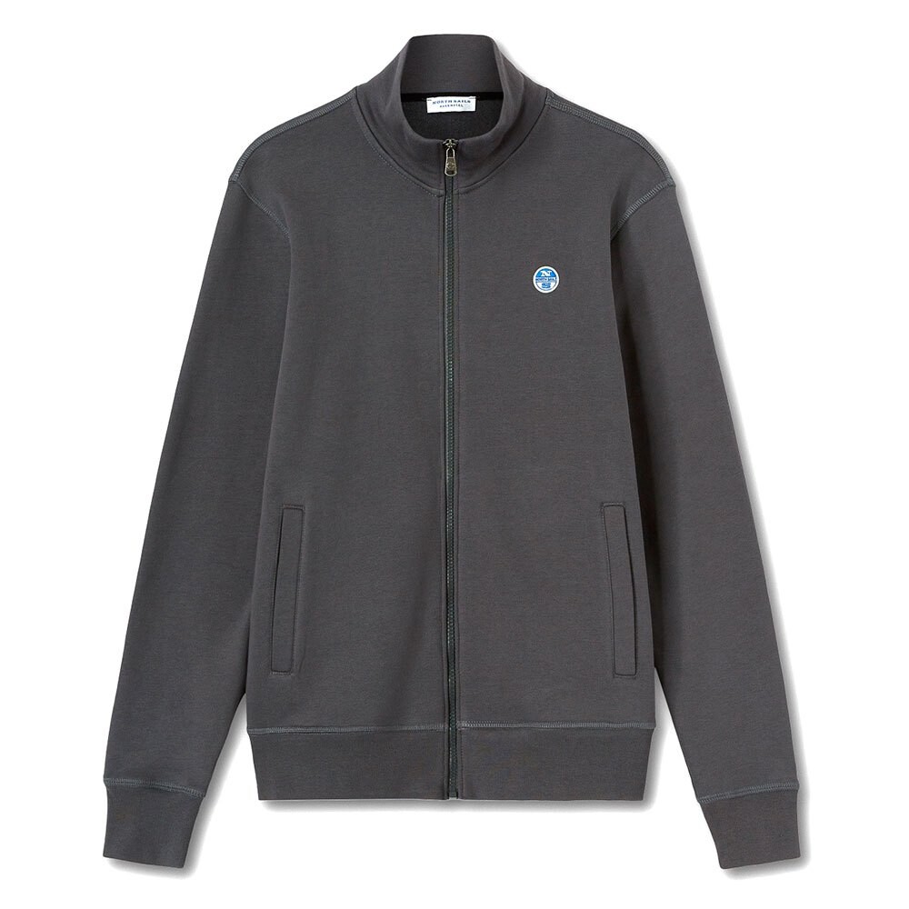 

Толстовка North Sails Organic Fleece Full Zip, синий