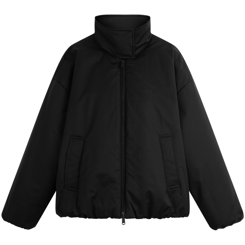 

Calvin Klein Пуховик SS25 женский космический черный, BEH-Space Black