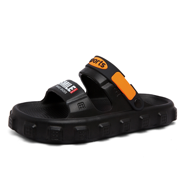 

CariteSport Сандалии с ремешками мужские черно-оранжевые, цвет Black Orange