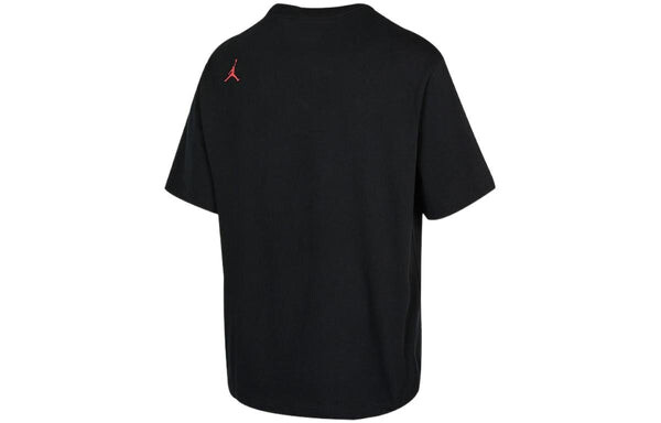 Футболка Men's Air Jordan SS22 23 Engineered Printing Short Sleeve Black T-Shirt, черный — фото 2