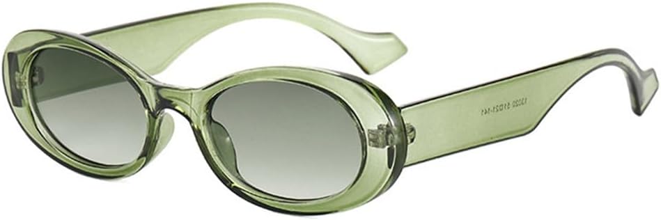 

Солнцезащитные очки UV400 - овальная маленькая оправа, черные, желтые, круглые, желейного цвета, для женщин и мужчин, для бега и занятий спортом на открытом воздухе generic, C8green-green