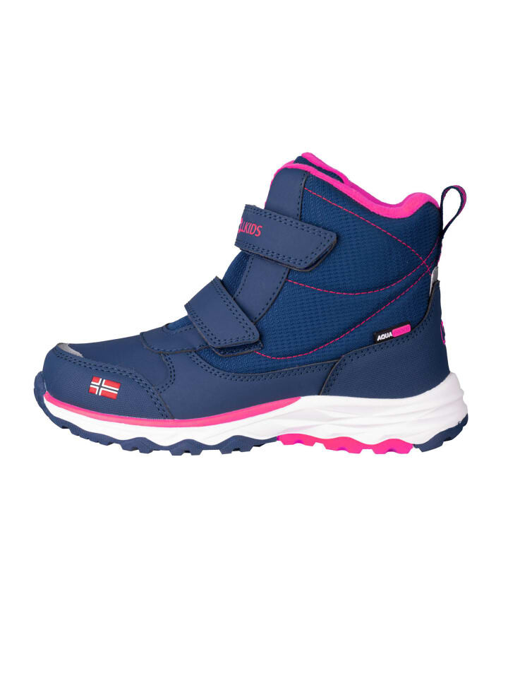 

Сапоги Trollkids Winters Hafjell, цвет navy/pink