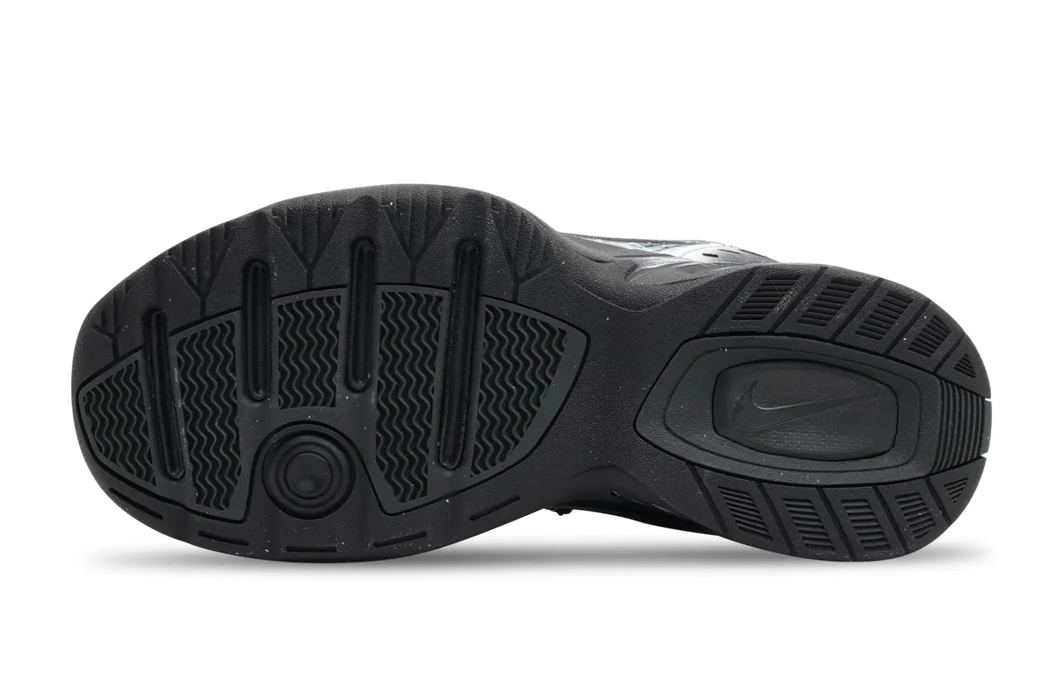

Кроссовки Nike Air Monarch 4 Chunky Sneakers Unisex Low-top Black/white, черный