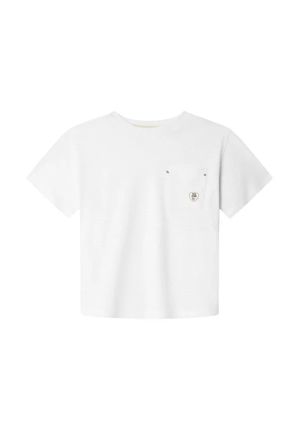 Базовая футболка уэсли Pepe Jeans, Mousse White