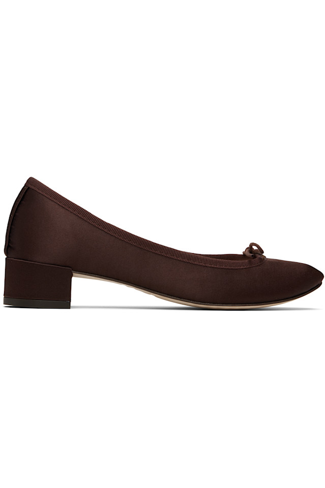 эксклюзивные коричневые туфли Camille от Ssense Repetto, цвет deep mocha