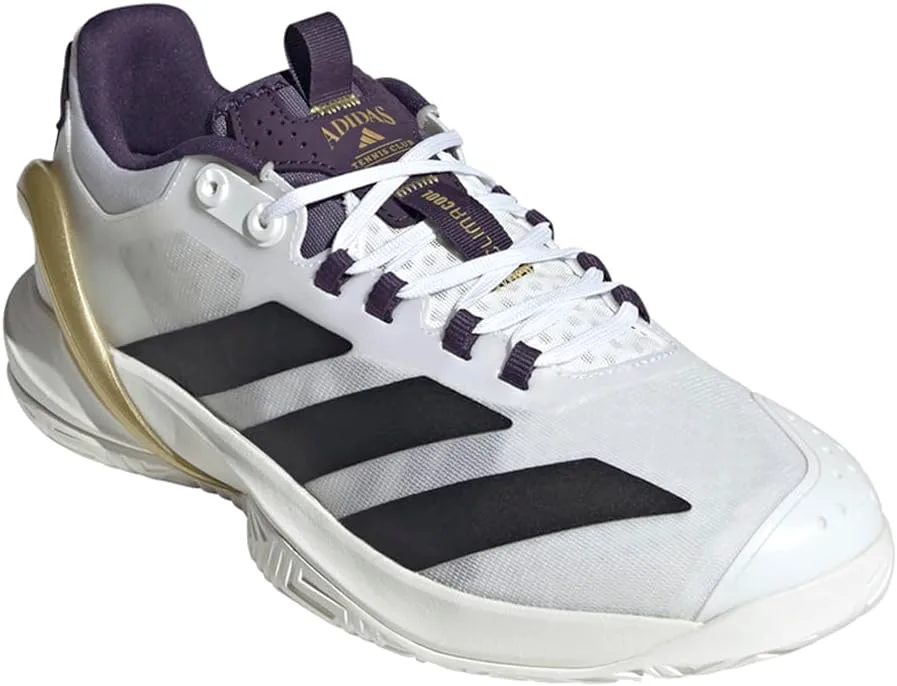 Мужские теннисные кроссовки Adidas Adizero Cybersonic 2 Nm - белые, белый/черный — фото 2
