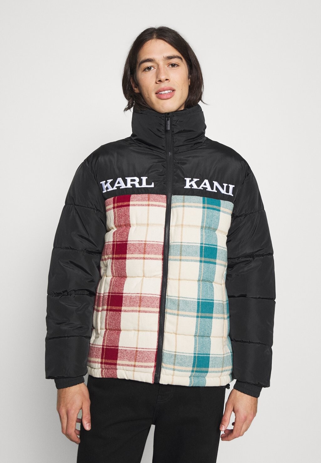 

Зимняя куртка RETRO BLOCK PUFFER JACKET UNISEX Karl Kani, цвет multicolor