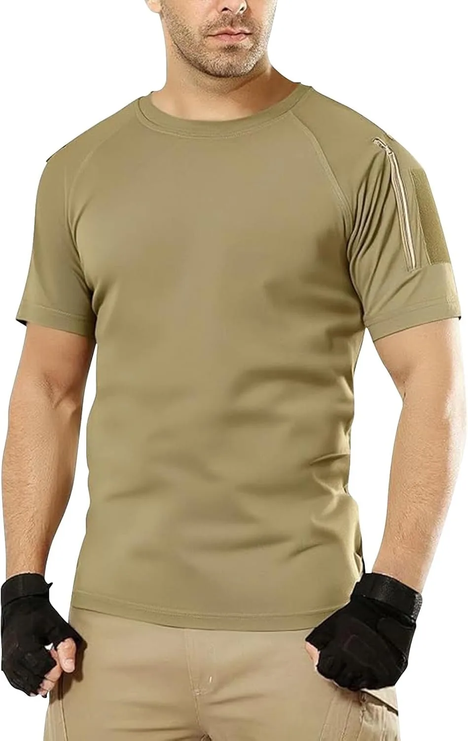 Мужская футболка с коротким рукавом Moisture Wicking Stretch для тренировок — фото 3