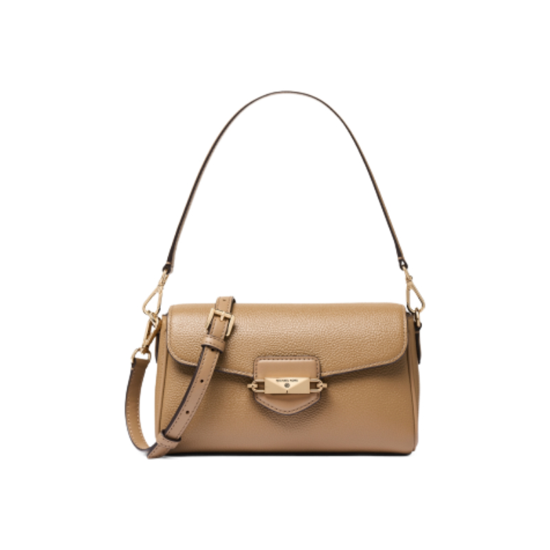 

MICHAEL KORS Сумка женская кожаная маленькая светло-коричневая