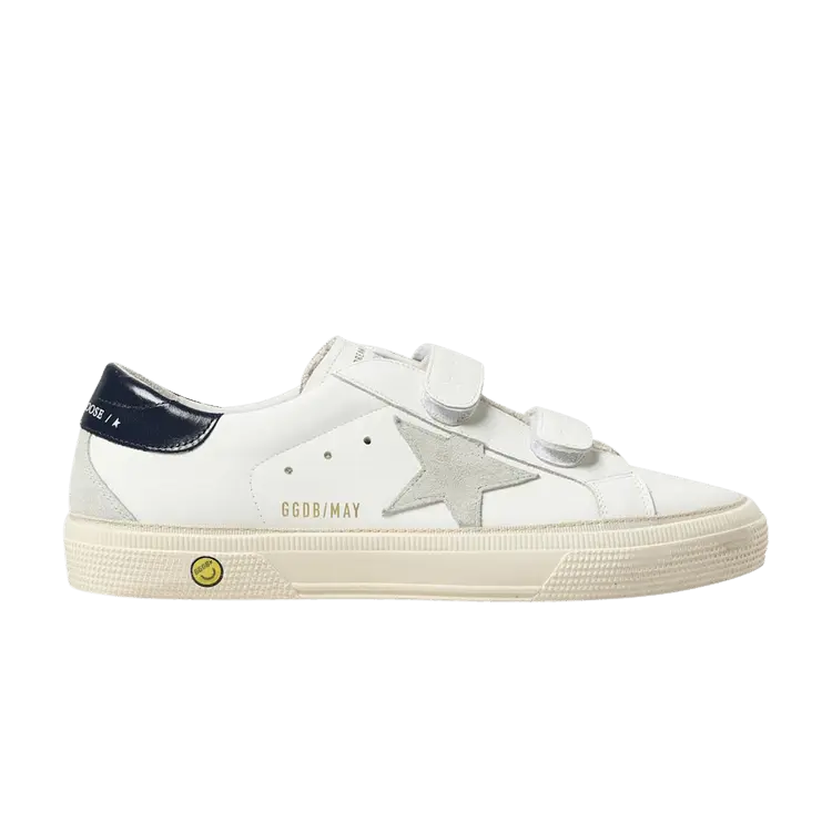 

Кроссовки Golden Goose May Kids White Blue Ice, белый
