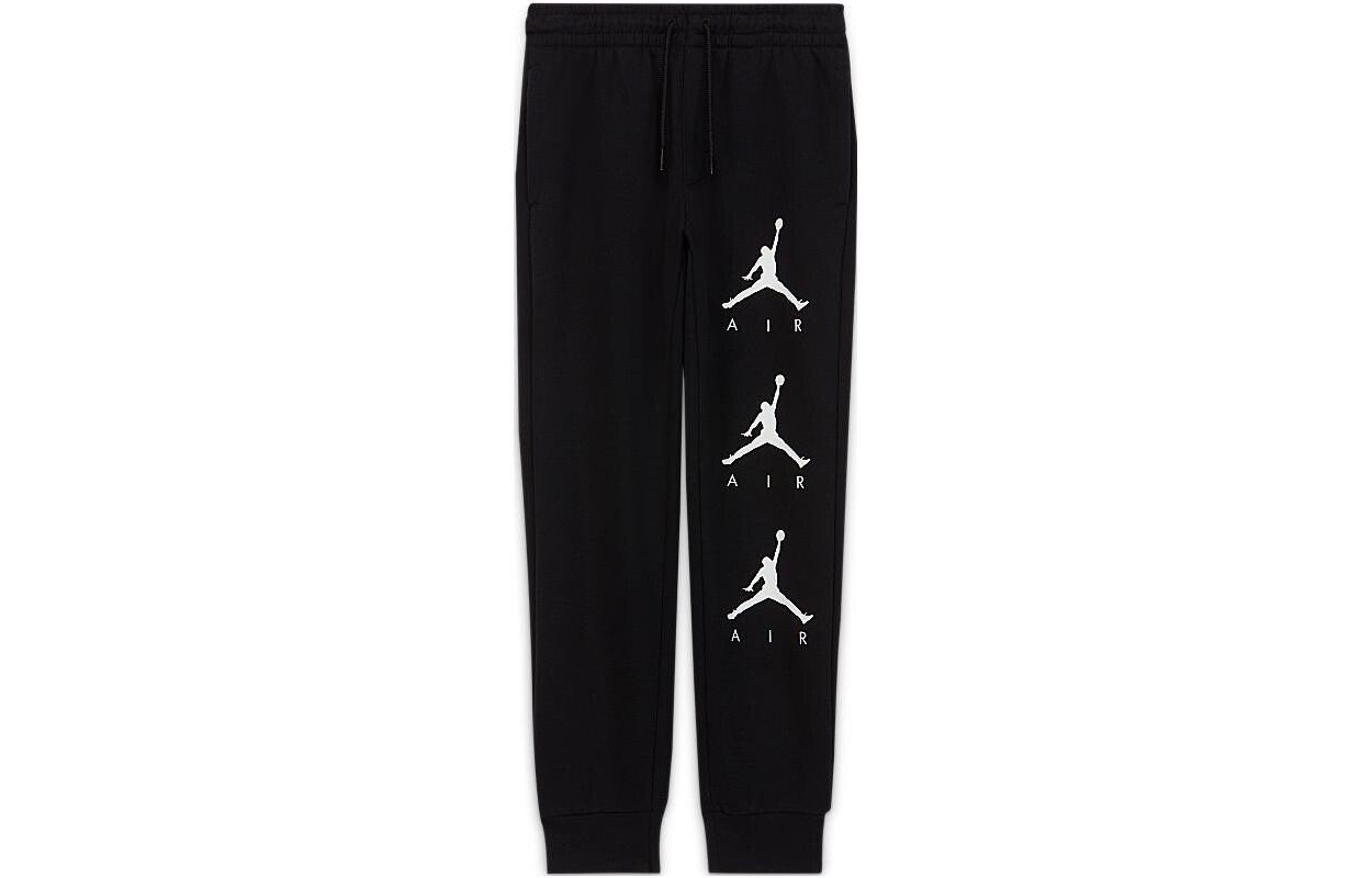 

Детские трикотажные спортивные штаны Jordan, цвет черный