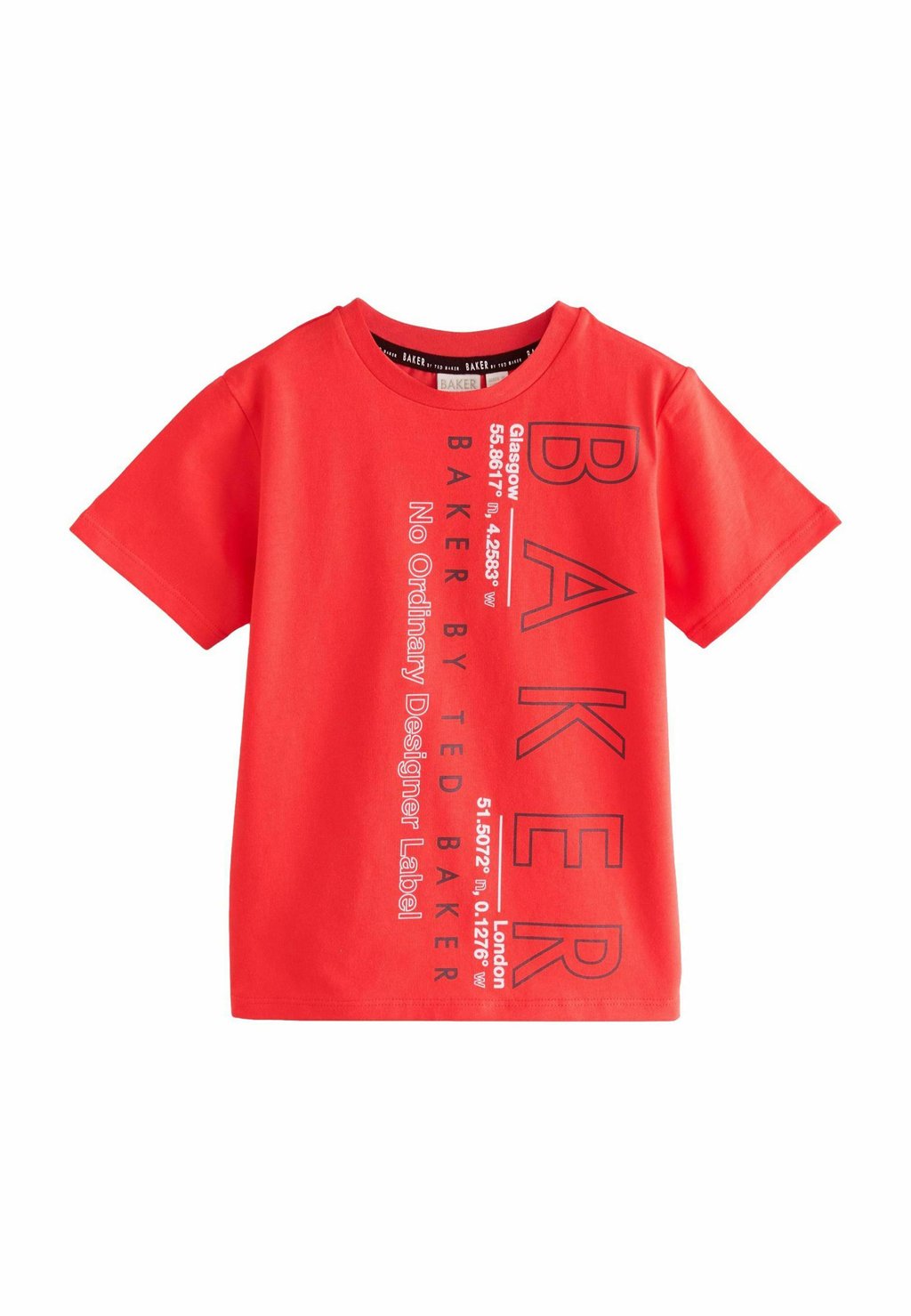 

Футболка с принтом REGULAR FIT - GRAPHIC Baker by Ted Baker, красный