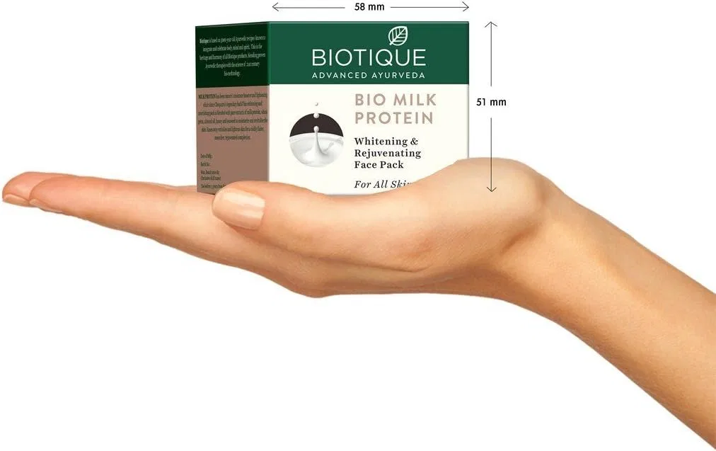 Маска для лица Bio Milk Protein Whitening & Rejuvenating, Ech, 50 г — фото 2