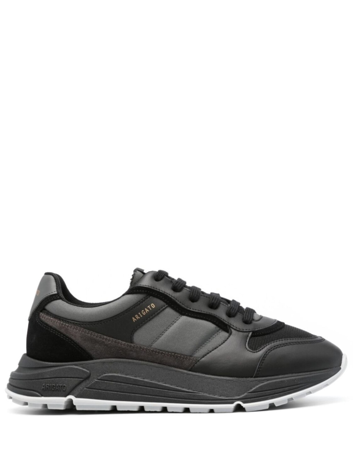

Axel Arigato Rush panelled canvas sneakers, черный