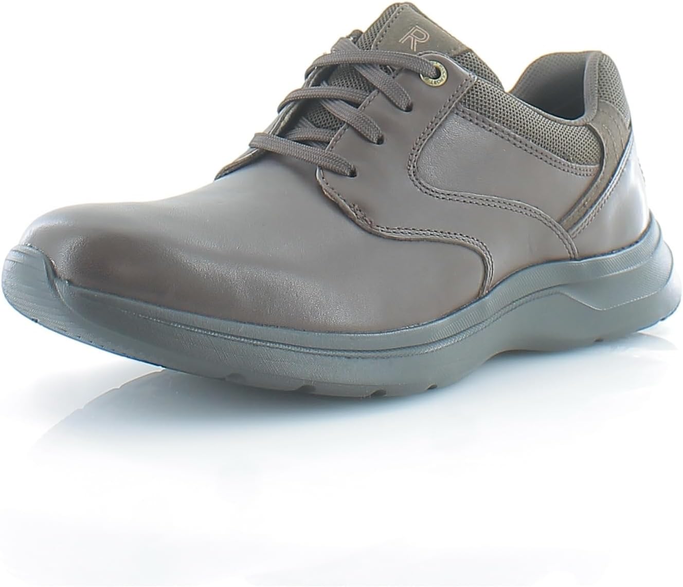 

Мужские кроссовки Rockport Patterson с гладким носком, темно-коричневый