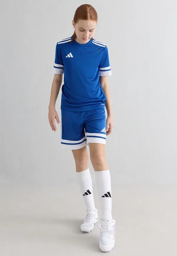 Футболка спортивная с коротким рукавом Squadra Adidas Performance, темно-синий белый — фото 2