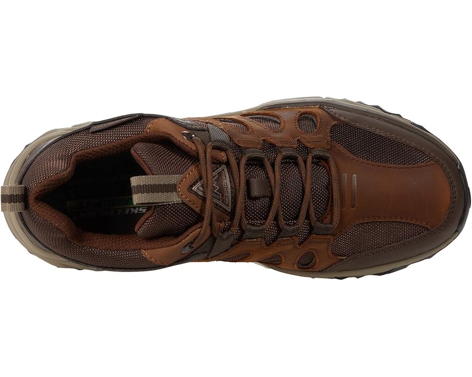Мужские кроссовки для хайкинга SKECHERS Relaxed Fit Terraform - Selvin, Dark Brown — фото 2