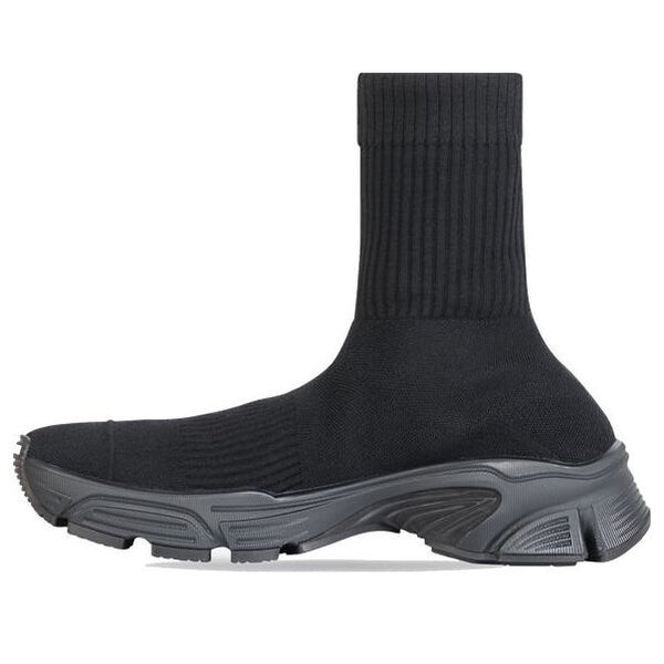 

Кроссовки speed 3.0 monocolor sneakers 'recycled black' Balenciaga, черный