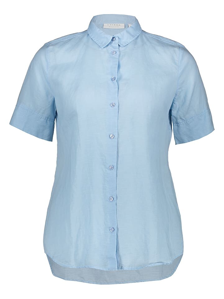 

Блуза Eterna Regular fit, голубой