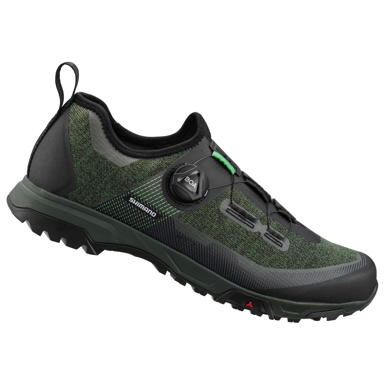 

Велосипедная обувь Shimano Fahrradschuhe ET701, зеленый