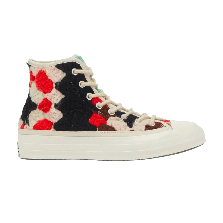 

Кроссовки Converse Chuck 70 High Crochet Blankets, разноцветный, Серый, Кроссовки Converse Chuck 70 High Crochet Blankets, разноцветный