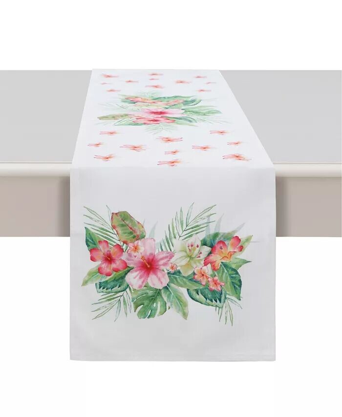 

Настольная дорожка Tropical Island 13x72 Laural Home, розовый